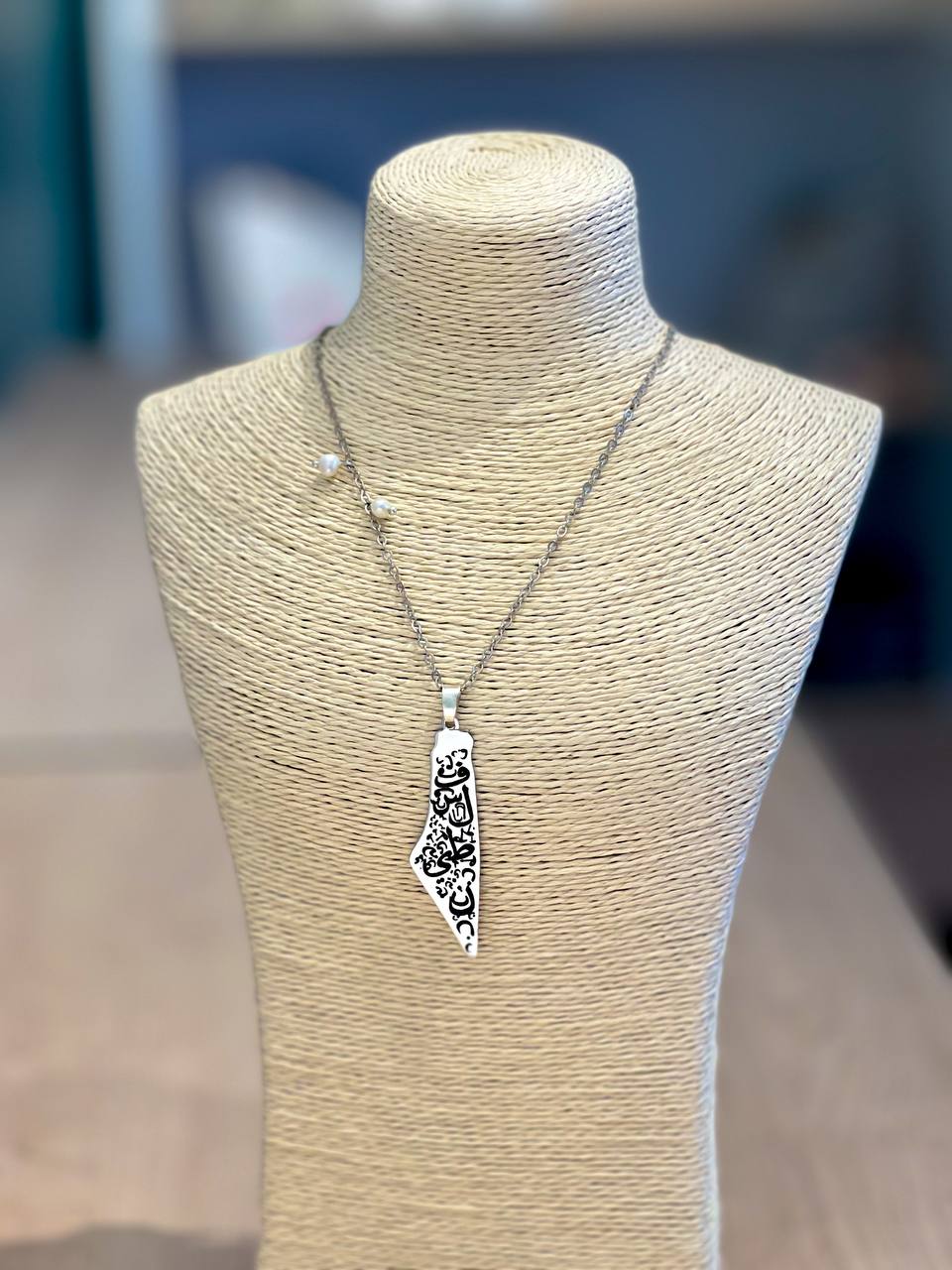 PS. letters necklace Silver